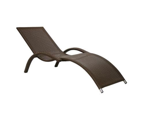 Lamamistool MERIDIAN 70x175xH28/70cm, kohvipruun