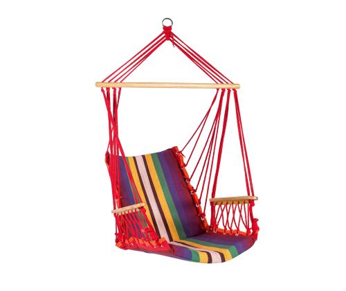 Ripptool HIP punasetriibuline, puuvill