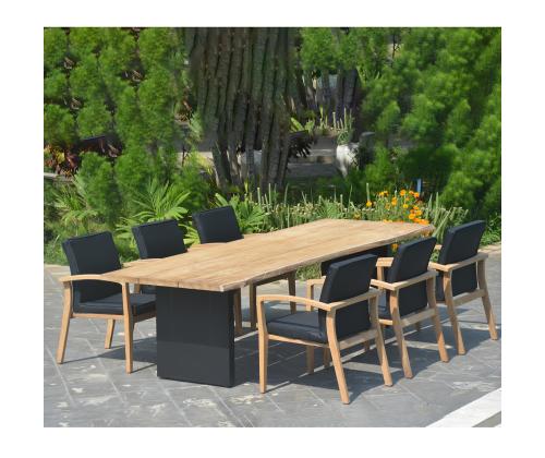 Laud ROYAL 290x100x76cm, tiikpuu