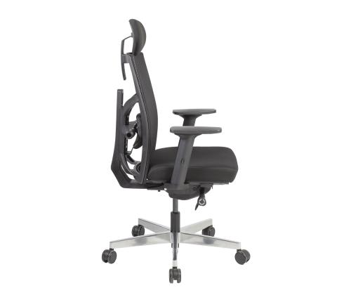 Arvutitool/kontoritool TUNE 70x70xH111-128cm, must