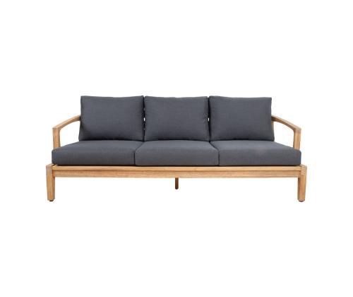 Diivan MALDIVE 3-kohaline 210x89xH86cm, tiikpuu