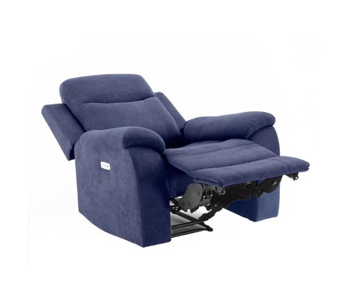Tugitool MILO elektriline recliner, sinine
