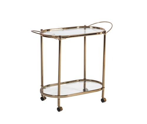 Serveerimislaud GENUA 88x39xH76cm, kuldne