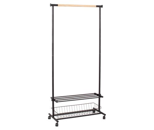 Stange FOREST 80x36xH165cm, must/naturaalne