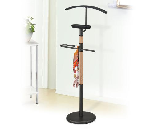 Ülikonnastange FOREST 45x28xH110cm, must/naturaalne