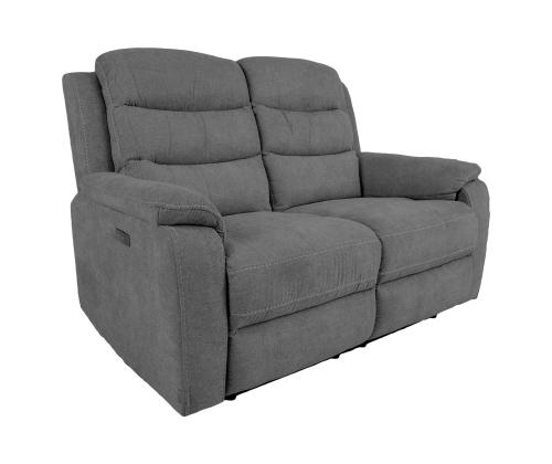 Diivan MIMI 2-kohaline elektriline recliner, hall