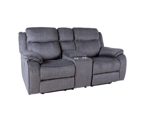 Diivan GENTRY 2-kohaline manuaalne recliner 190x98xH104cm, hall