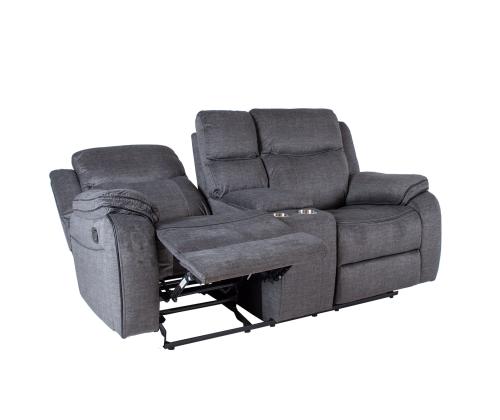 Diivan GENTRY 2-kohaline manuaalne recliner 190x98xH104cm, hall