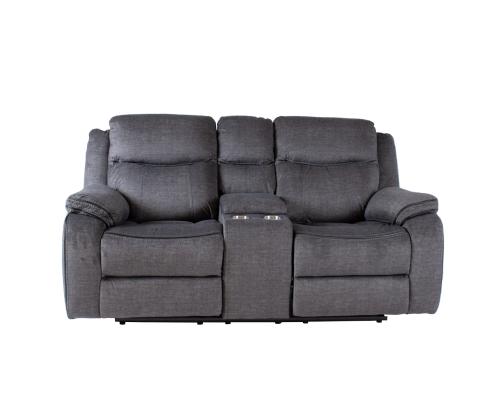 Diivan GENTRY 2-kohaline manuaalne recliner 190x98xH104cm, hall