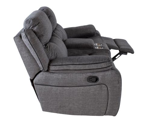Diivan GENTRY 2-kohaline manuaalne recliner 190x98xH104cm, hall