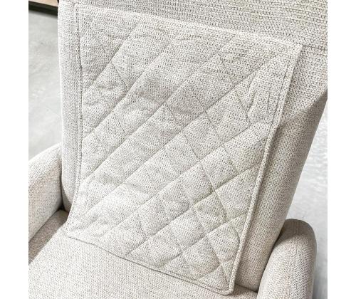 Tugitool KATY elektriline recliner massažifunktsiooniga 78x97xH100cm, sinakasvalge