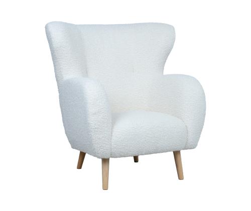 Tugitool ELISA 91x88x98cm, soe valge