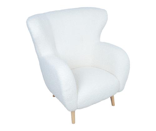 Tugitool ELISA 91x88x98cm, soe valge