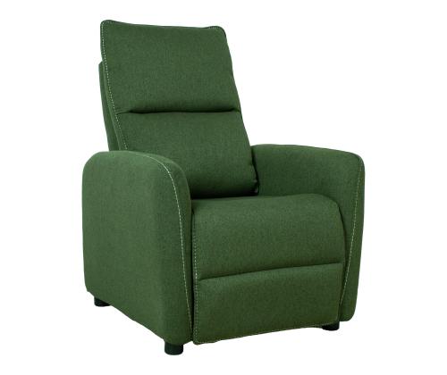 Tugitool ZAC push back recliner 74x95xH101cm, roheline