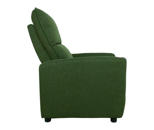 Tugitool ZAC push back recliner 74x95xH101cm, roheline