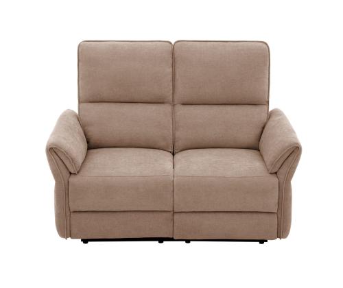 Diivan DAMIKA 2-kohaline elektriline recliner 143x92xH103cm, helepruun