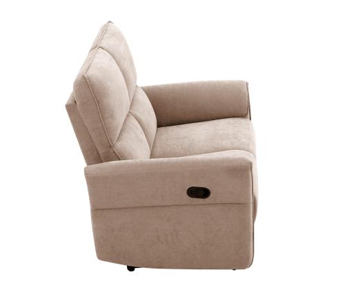 Diivan DAMIKA 2-kohaline elektriline recliner 143x92xH103cm, helepruun
