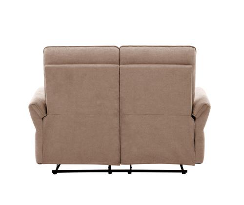 Diivan DAMIKA 2-kohaline elektriline recliner 143x92xH103cm, helepruun