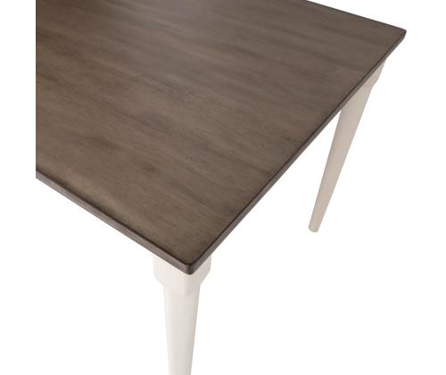 Söögilaud JANELLE 183x91xH75cm, hall/valge