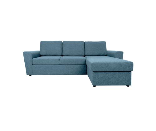 Nurgadiivanvoodi INGMAR 242x168/92xH92cm, helesinine