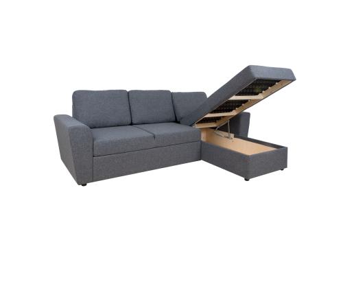 Nurgadiivanvoodi INGMAR 242x168/92xH92cm, hall