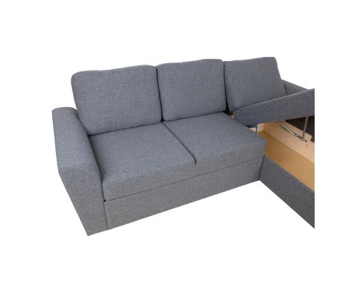 Nurgadiivanvoodi INGMAR 242x168/92xH92cm, hall