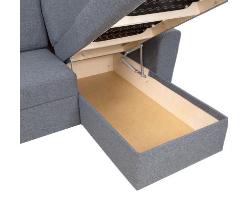 Nurgadiivanvoodi INGMAR 242x168/92xH92cm, hall