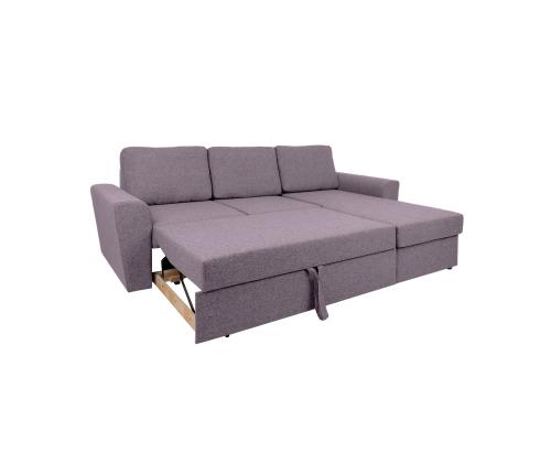 Nurgadiivanvoodi INGMAR 242x168/92xH92cm, vanaroosa