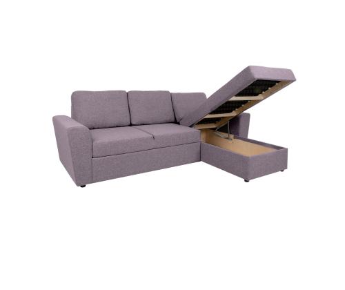 Nurgadiivanvoodi INGMAR 242x168/92xH92cm, vanaroosa