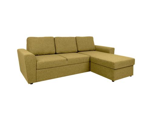 Nurgadiivanvoodi INGMAR 242x168/92xH92cm, sügiskollane