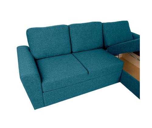 Nurgadiivanvoodi INGMAR 242x168/92xH92cm, roheline