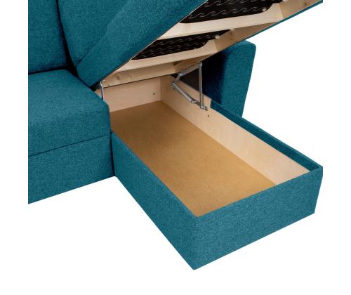 Nurgadiivanvoodi INGMAR 242x168/92xH92cm, roheline