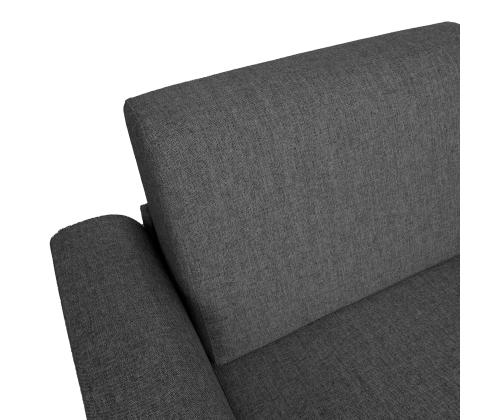 Tugitoolvoodi VESPER 112x83xH86cm, tumehall