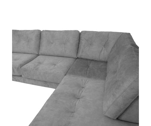 Nurgadiivan HEIVI PN 250x200/90xH90cm, hall samet