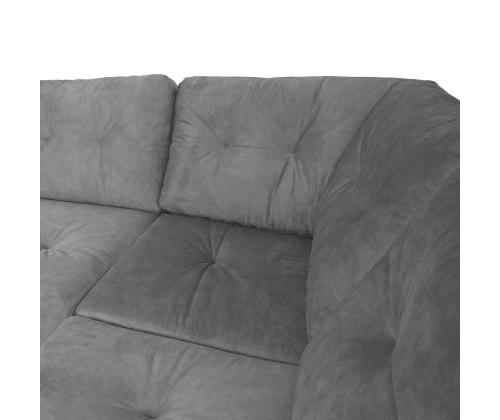 Nurgadiivan HEIVI PN 250x200/90xH90cm, hall samet