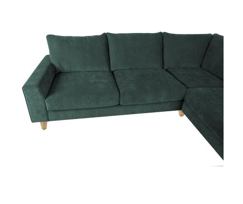 Nurgadiivan LAYLA PN 265x94x208xH90cm, roheline