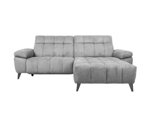Nurgadiivan LUZERN PN elektriline recliner 264x87/160xH85cm, helehall