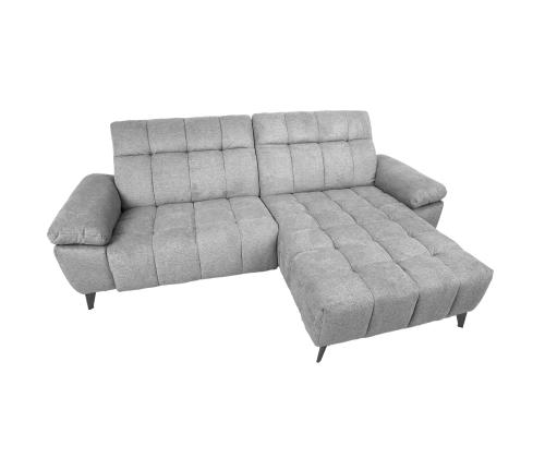 Nurgadiivan LUZERN PN elektriline recliner 264x87/160xH85cm, helehall
