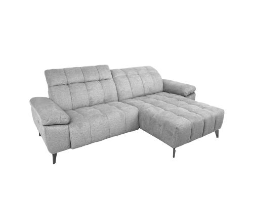 Nurgadiivan LUZERN PN elektriline recliner 264x87/160xH85cm, helehall