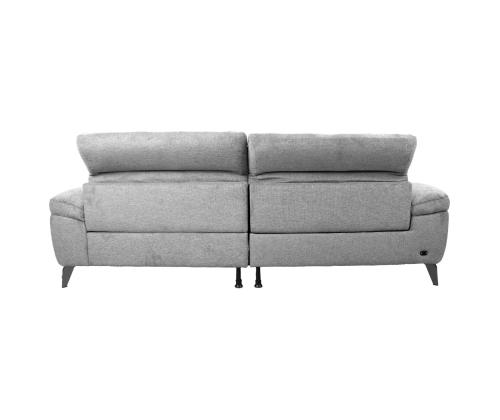 Nurgadiivan LUZERN PN elektriline recliner 264x87/160xH85cm, helehall