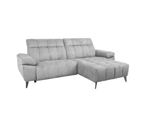 Nurgadiivan LUZERN PN elektriline recliner 264x87/160xH85cm, helehall