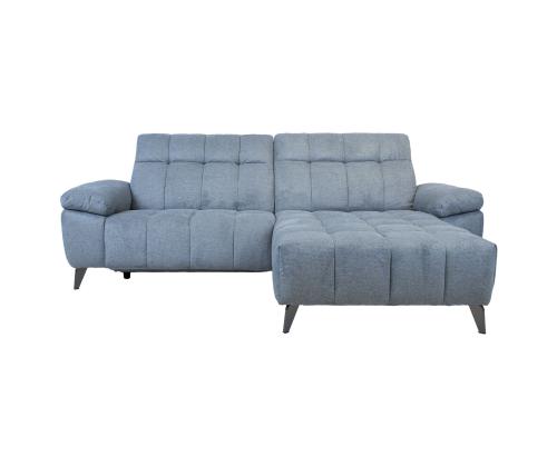 Nurgadiivan LUZERN PN elektriline recliner 264x87/160xH85cm, sinakashall