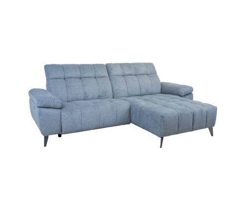 Nurgadiivan LUZERN PN elektriline recliner 264x87/160xH85cm, sinakashall