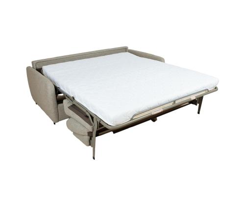 Diivanvoodi BRANDON 3-kohaline 203x97xH91cm, helebeež