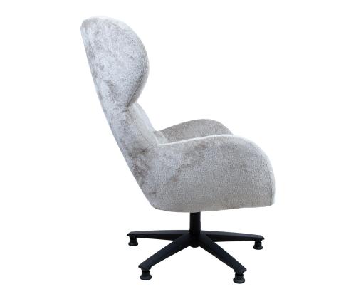 Tugitool KAROLINA 78x84,5xH104,5cm, koorevalge