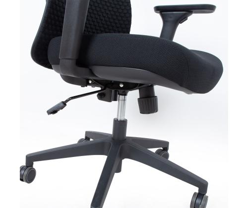 Töötool SEVERO 63x60xH94-103cm, must