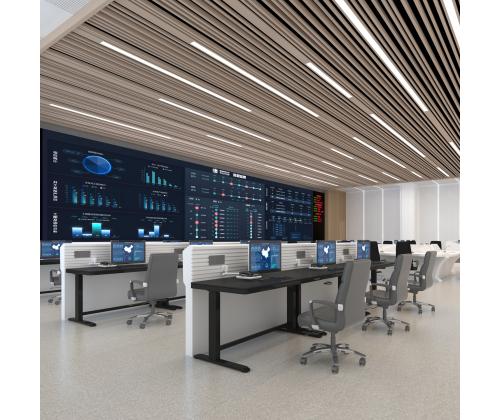 Reguleeritav laud ERGO 1-mootoriga 120x60xH72-121cm, must, melamiinplaat, teras