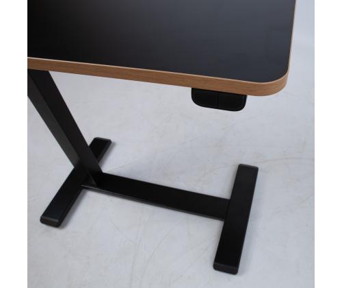 Reguleeritav laud ERGO 1-mootoriga 70x40cm, must