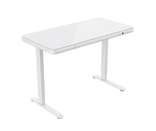 Töölaud ERGO FIT 1-mootoriga 122x62xH73,5-118cm, valge