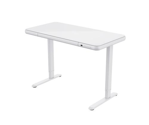 Töölaud ERGO FIT 1-mootoriga 122x62xH73,5-118cm, valge